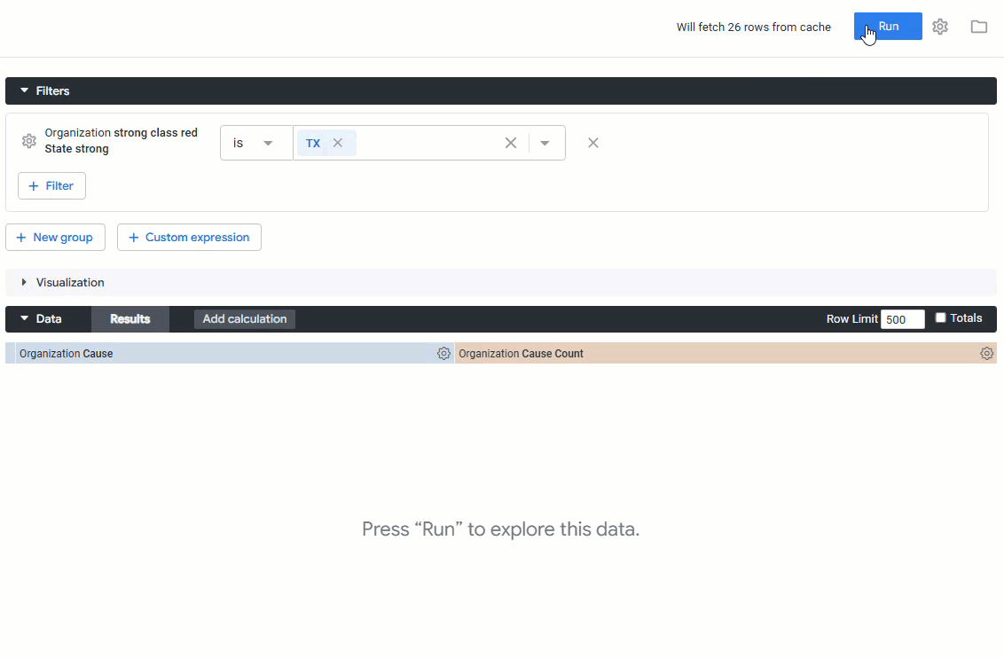 apply the filters in an explore.gif