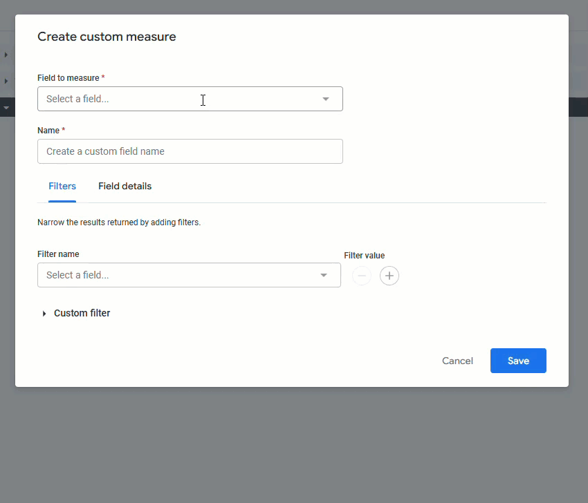 create custom measure in an insights explore.gif