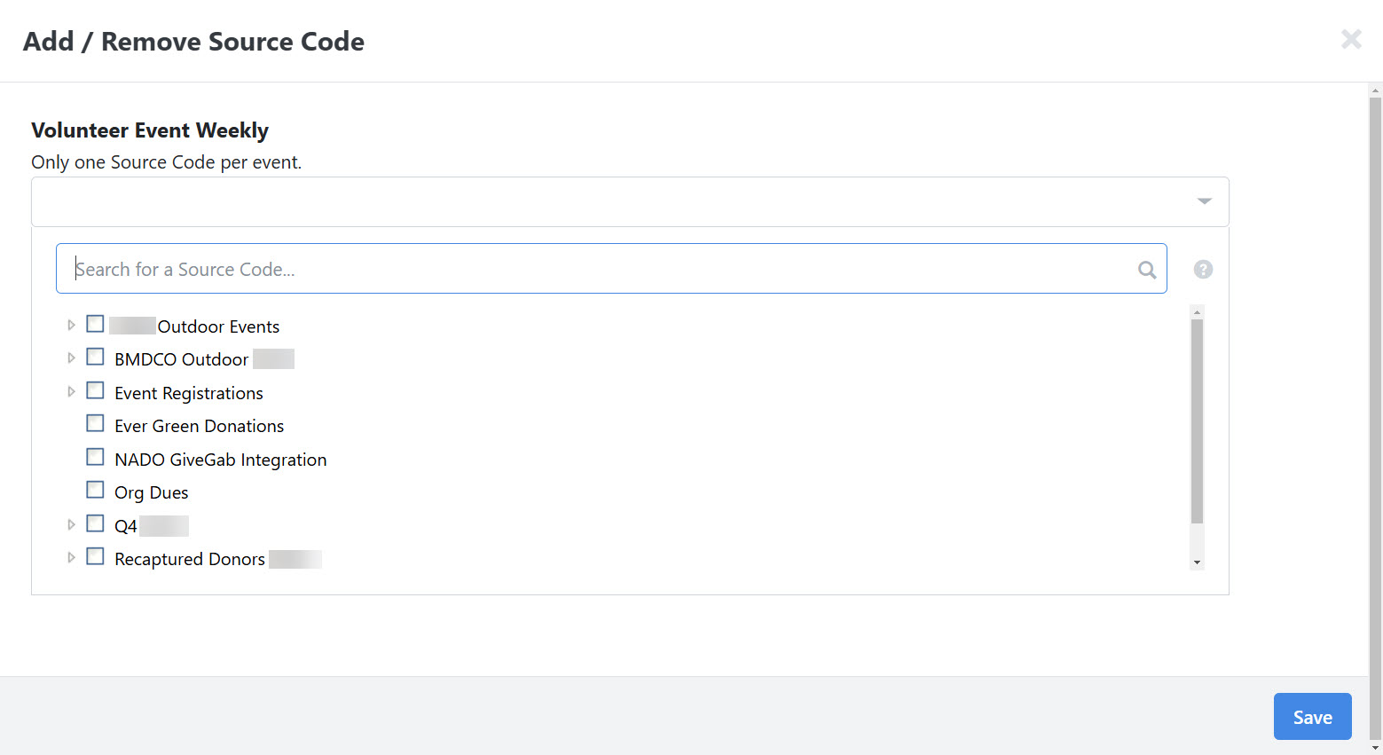 How do I apply Source Codes?
