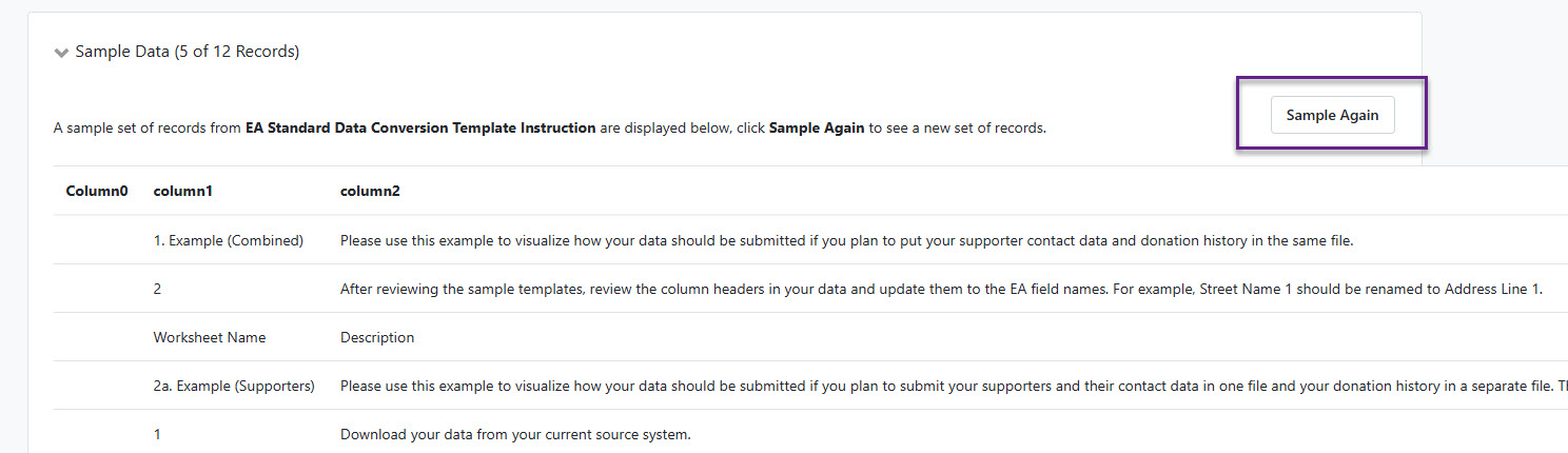 How do I map my data in the Bulk Upload Template?