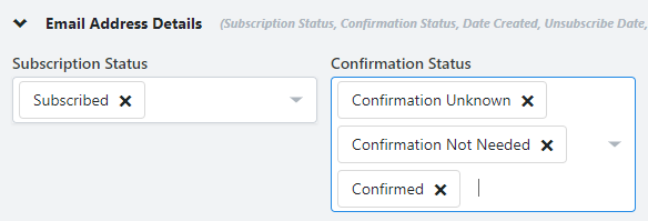 How to: Manage Confirmation Status and report on Confirmed Opt-In