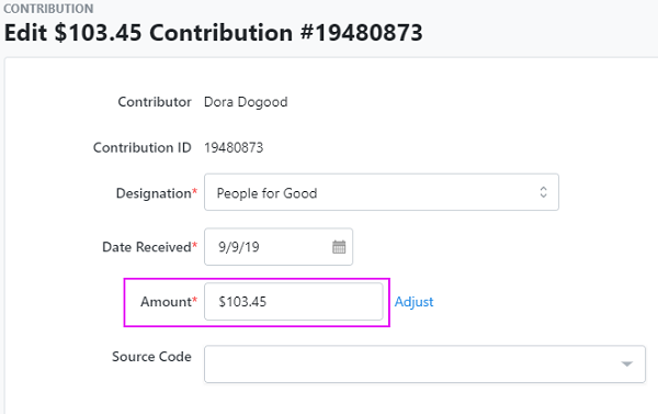 How to: Use Cover Transaction Costs to increase contribution amounts