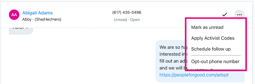 How to: Use Mobile Messaging Inbox and 1:1 Responses