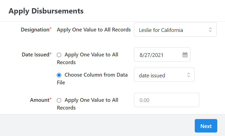 How to: Add and manage disbursements