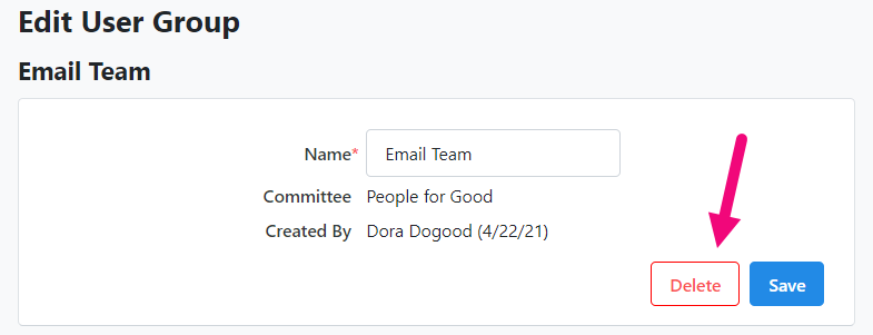 How do I create User Groups for shared access?