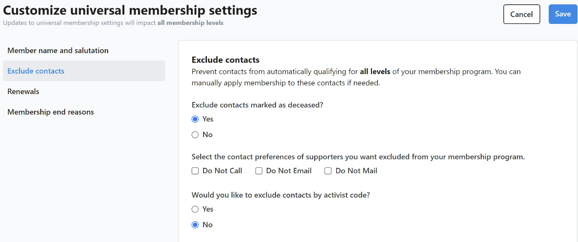 How to: Set up your membership management program