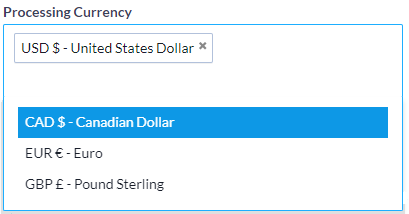 How do I enable and configure International Payments on a form?