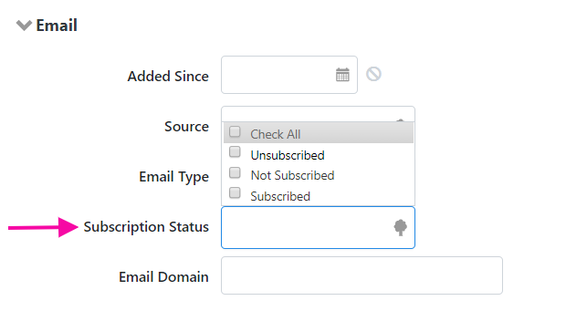 How to: Manage email subscriptions for Targeted Email