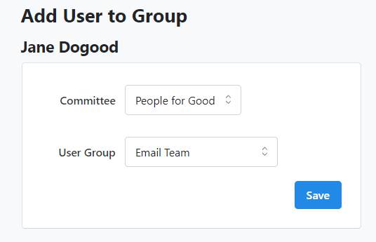 How do I create User Groups for shared access?