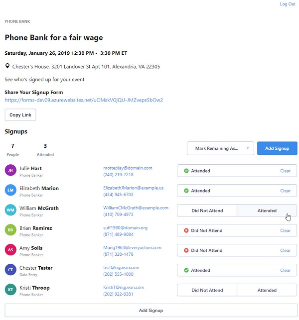How to: Manage hosted events